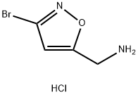 (3-Bromoisoxazol-5-yl)methylamine, HCl