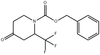 benzyl 4-oxo-2-(trifluoromethyl)piperidine-1-carboxylate