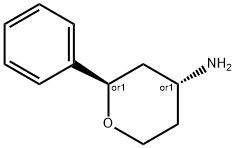 (2R,4R)-2-Phenyltetrahydro-2H-pyran-4-amine