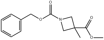 1-benzyl 3-methyl 3-methylazetidine-1,3-dicarboxylate