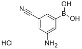 3-Amino-5-cyanophenylboronic acid, HCl