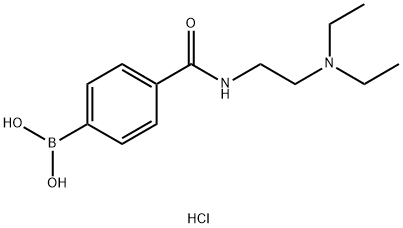 4-[2-(N,N-Diethylaminoethyl)aminocarbonyl]phenylboronic acid, HCl