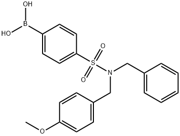 4-(N-Benzyl-N-(4-methoxybenzyl)sulfamoyl)phenylboronic acid