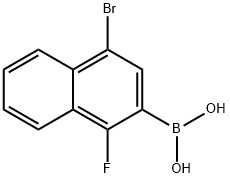 4-Bromo-1-fluoronaphthalene-2-boronic acid