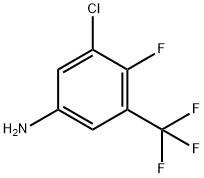 3-Chloro-4-fluoro-5-(trifluoromethyl)aniline