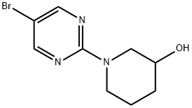 1-(5-Bromopyrimidin-2-yl)-3-piperidinol