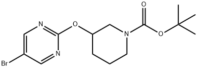 1-Boc-3-(5-bromopyrimidin-2-yloxy)piperidine