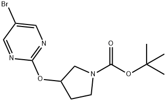 5-Bromo-2-(N-BOC-pyrrolidin-3-yloxy)pyrimidine