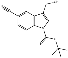 1-Boc-5-cyano-3-hydroxymethylindole