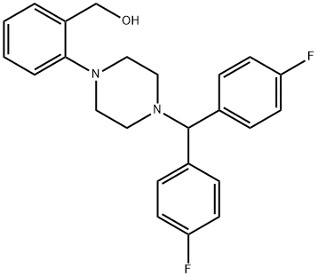 (2-(4-[Bis(4-fluorophenyl)methyl]piperazin-1-yl)phenyl)methanol