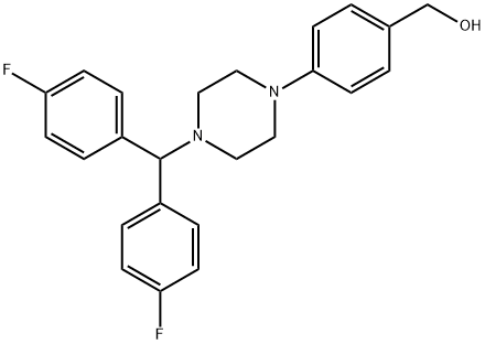 (4-(4-[Bis(4-fluorophenyl)methyl]piperazin-1-yl)phenyl)methanol