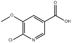 6-Chloro-5-methoxynicotinic acid