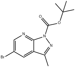 tert-Butyl 5-bromo-3-methyl-1H-pyrazolo[3,4-b]pyridine-1-carboxylate