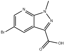 5-bromo-1-methyl-1H-pyrazolo[3,4-b]pyridine-3-carboxylic acid