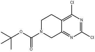 tert-butyl 2,4-dichloro-5H,6H,7H,8H-pyrido[3,4-d]pyrimidine-7-carboxylate