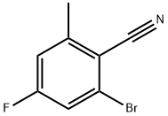 2-Bromo-4-fluoro-6-methylbenzonitrile