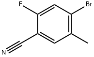 4-Bromo-2-fluoro-5-methylbenzonitrile