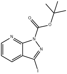 tert-butyl 3-iodo-1H-pyrazolo[3,4-b]pyridine-1-carboxylate