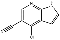4-Chloro-1h-pyrrolo[2,3-b]pyridine-5-carbonitrile