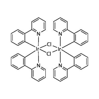 Dichlorotetrakis(2-(2-pyridinyl)phenyl)diiridium(III)
