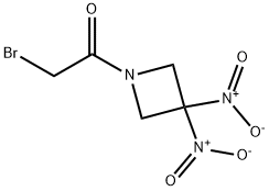 2-bromo-1-(3,3-dinitroazetidin-1-yl)ethan-1-one