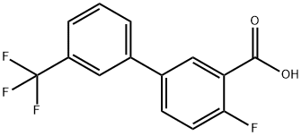 2-Fluoro-5-(3-trifluoromethylphenyl)benzoic acid