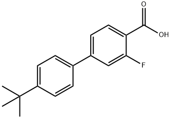 2-Fluoro-4-(4-t-butylphenyl)benzoic acid