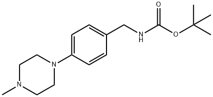 tert-Butyl 4-(4-methylpiperazin-1-yl)benzylcarbamate