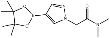 N,N-dimethyl-2-[4-(tetramethyl-1,3,2-dioxaborolan-2-yl)-1H-pyrazol-1-yl]acetamide