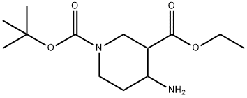 1-tert-Butyl 3-ethyl 4-aminopiperidine-1,3-dicarboxylate