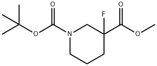 1-tert-Butyl 3-methyl 3-fluoropiperidine-1,3-dicarboxylate