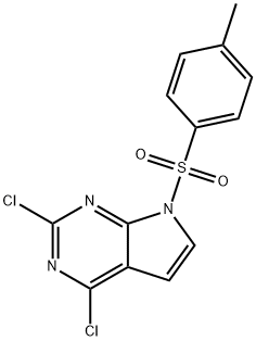 2,4-Dichloro-7-tosyl-7h-pyrrolo[2,3-d]pyrimidine