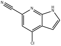 4-chloro-1H-pyrrolo[2,3-b]pyridine-6-carbonitrile