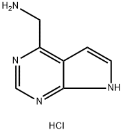 7H-pyrrolo[2,3-d]pyrimidin-4-ylmethanamine hydrochloride