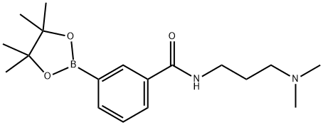 3-(3-(Dimethylamino)propylcarbamoyl)phenylboronic acid, pinacol ester