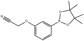 2-(3-(4,4,5,5-Tetramethyl-1,3,2-dioxaborolan-2-yl)phenoxy)acetonitrile