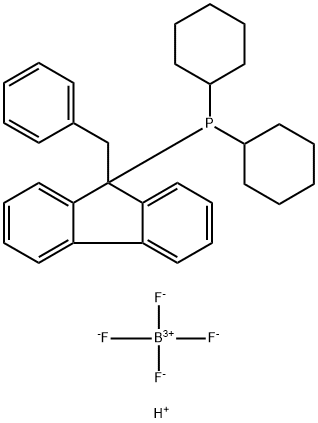 (9-Benzyl-9-fluorenyl)dicyclohexylphosphonium tetr