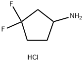 3,3-difluorocyclopentan-1-amine hydrochloride