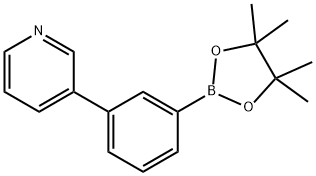 3-[3-(4,4,5,5-Tetramethyl-1,3,2-dioxaborolan-2-yl)phenyl]pyridine