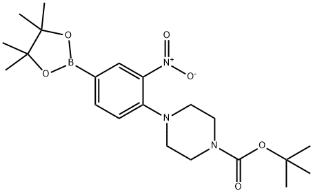 4-(4-BOC-Piperazino)-3-nitrophenylboronic acid, pinacol ester