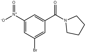 1-(3-Bromo-5-nitrobenzoyl)pyrrolidine