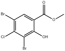 Methyl 3,5-dibromo-4-chloro-2-hydroxybenzoate