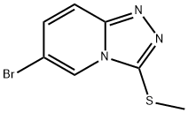 6-Bromo-3-(methylthio)-[1,2,4]triazolo[4,3-a]pyridine