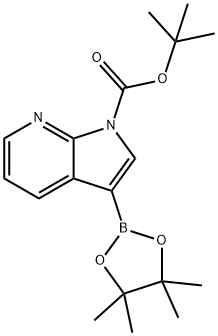 tert-butyl 3-(tetramethyl-1,3,2-dioxaborolan-2-yl)-1H-pyrrolo[2,3-b]pyridine-1-carboxylate