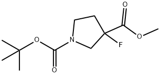 1-tert-butyl 3-methyl 3-fluoropyrrolidine-1,3-dicarboxylate