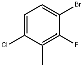 1-Bromo-4-chloro-2-fluoro-3-methylbenzene