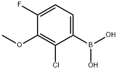 (2-Chloro-4-fluoro-3-methoxyphenyl)boronic acid