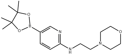 2-(2-Morpholinoethylamino)pyridine-5-boronic acid, pinacol ester