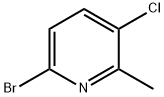 6-Bromo-3-chloro-2-methylpyridine