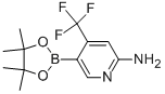 2-Amino-4-(trifluoromethyl)pyridine-5-boronic acid pinacol ester
